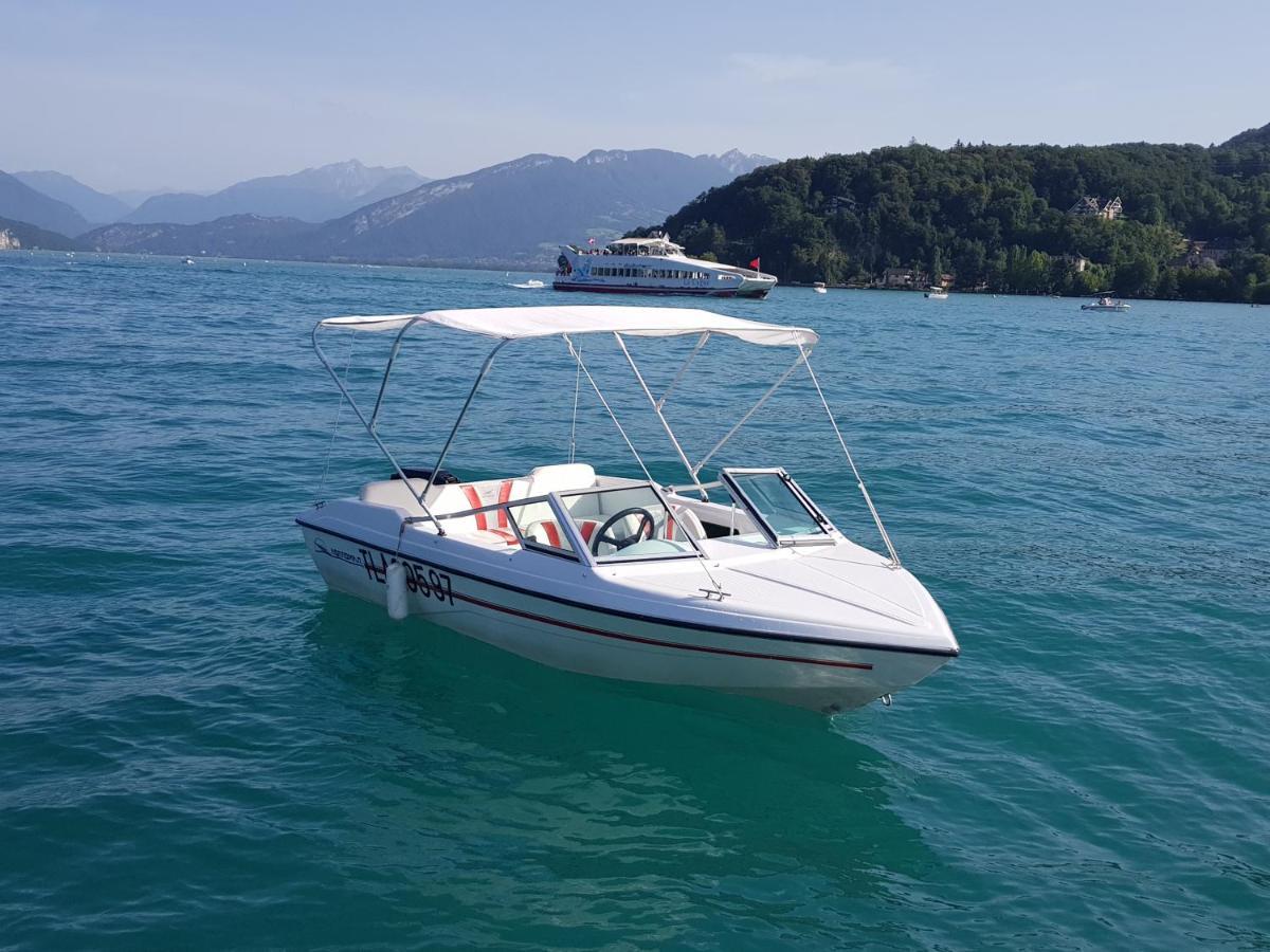 Corniche Joli T2 A 300 M Du Lac Avec Parking Prive 阿讷西 外观 照片